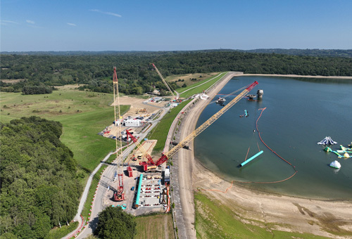 Bewl water reservoir